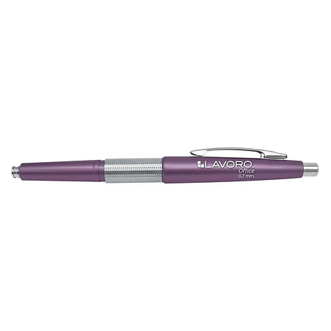 Portaminas Metalico Tipo Boligrafo Con Tapa Colores Surtidos 0,7 Mm Lavoro