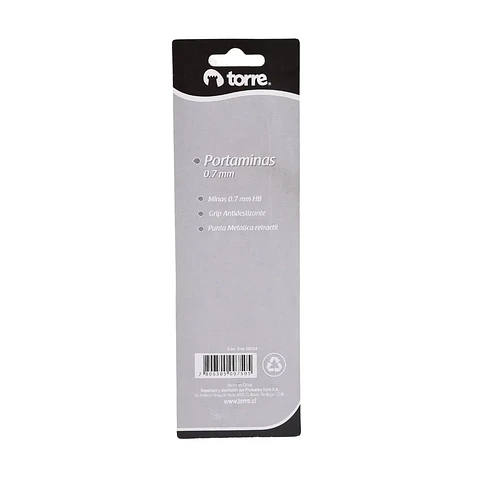 Portaminas 0,7 Mm + Minas Torre
