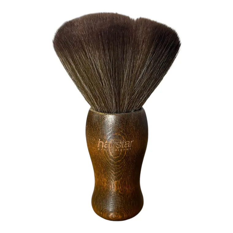 Bota Pelos de Barbería HairStar Premium – Mango de Madera 1