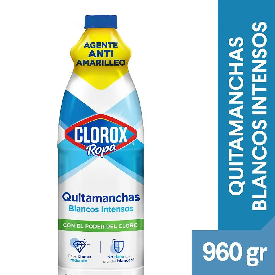 Quitamanchas Clorox Ropa Blancos Intensos 960 g 1