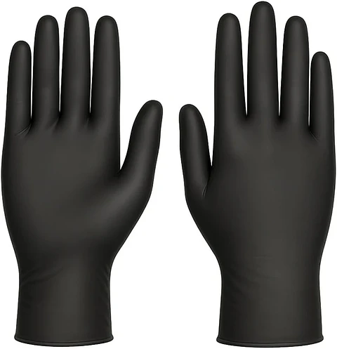 Guantes negros de Nitrilo 3.5 gr color negro Omicaan Gloves