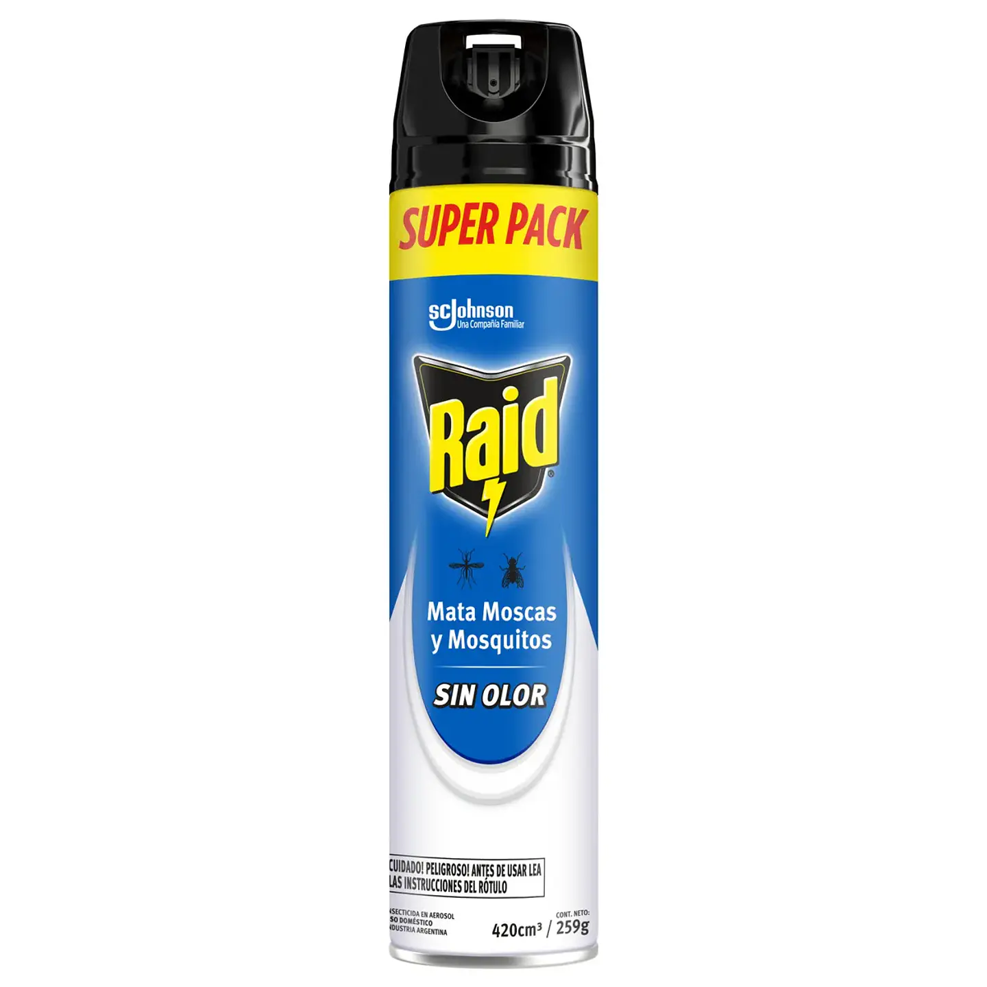 Insecticida mata moscas y mosquitos 420 ml 1