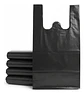 Bolsas Plasticas Negro/Blanco Tipo Camiseta 100 Unidades Varias Medidas - Miniatura 1