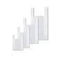 Bolsas Plasticas Negro/Blanco Tipo Camiseta 100 Unidades Varias Medidas - Miniatura 5