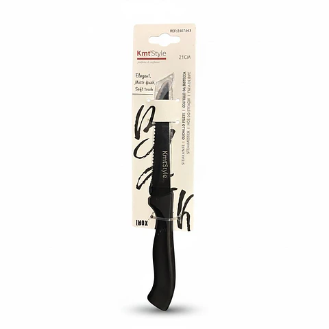 Cuchillo para Carne y Asado Dentado Kmt Style Premium – 21cm