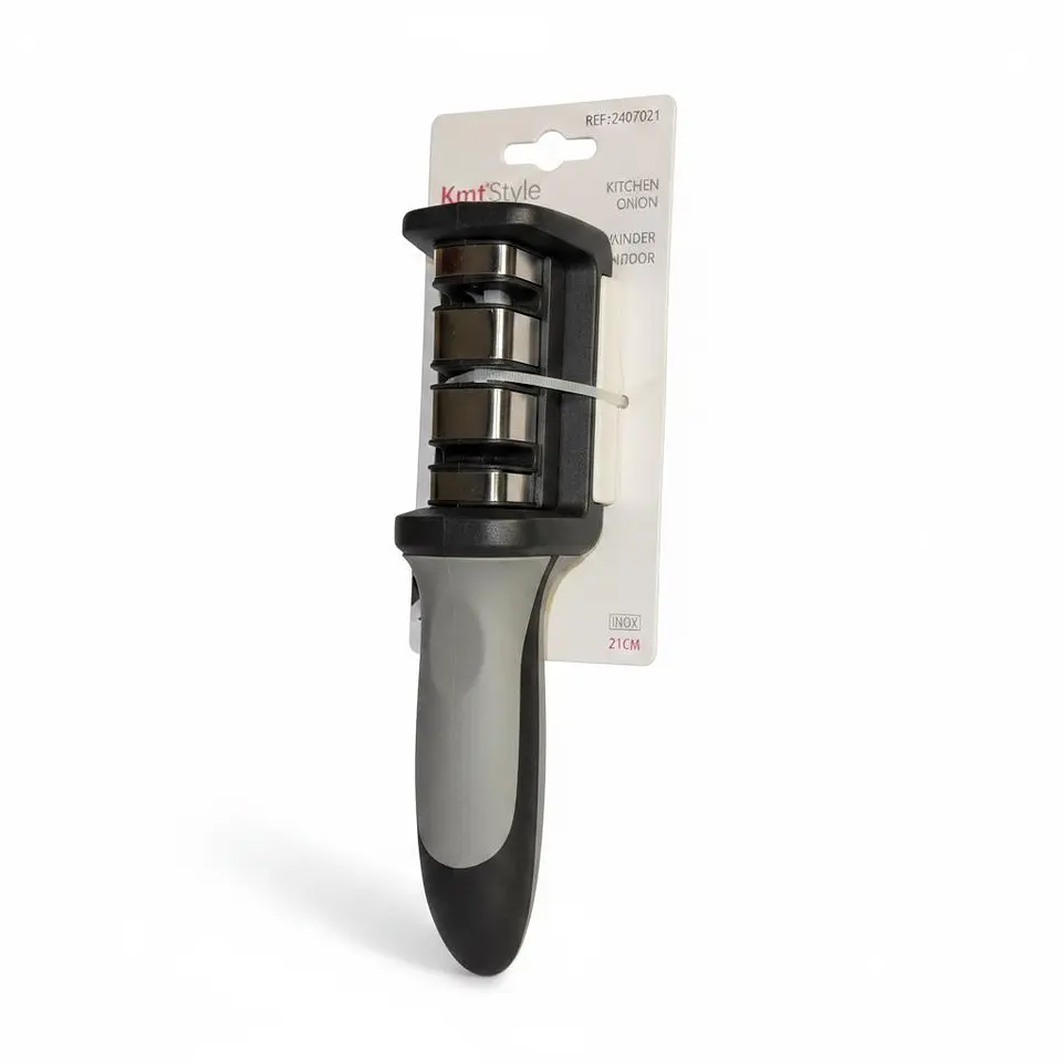 Afilador de Cuchillos Manual de 3 Etapas – Ergonómico y Antideslizante 3