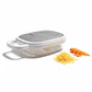 Rallador de Queso y Verduras con Contenedor Recolector – Placa de Acero Inoxidable - Miniatura 1