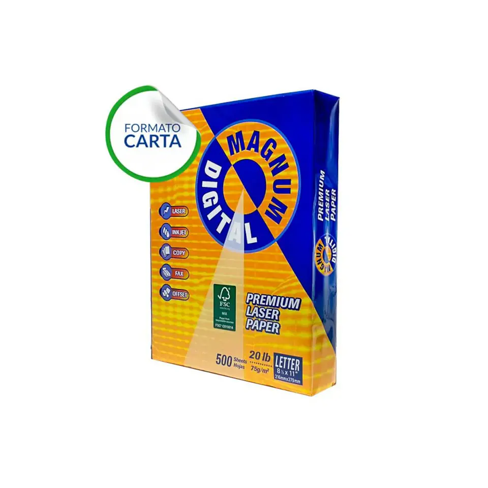 Resma Papel Tamaño Carta 500 Hoja 75gr Premium 1