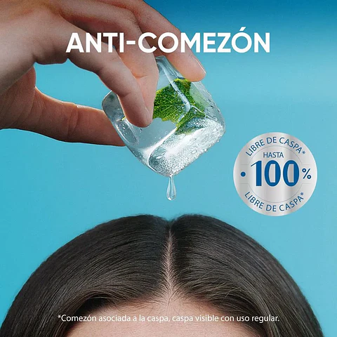 Shampoo Head & Shoulders Anti-Comezón con Menta 1 L