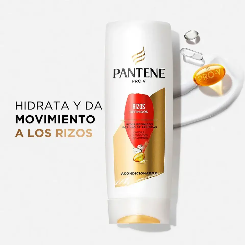 Acondicionador Pantene Pro-V Rizos Refinidos 400 ml 4