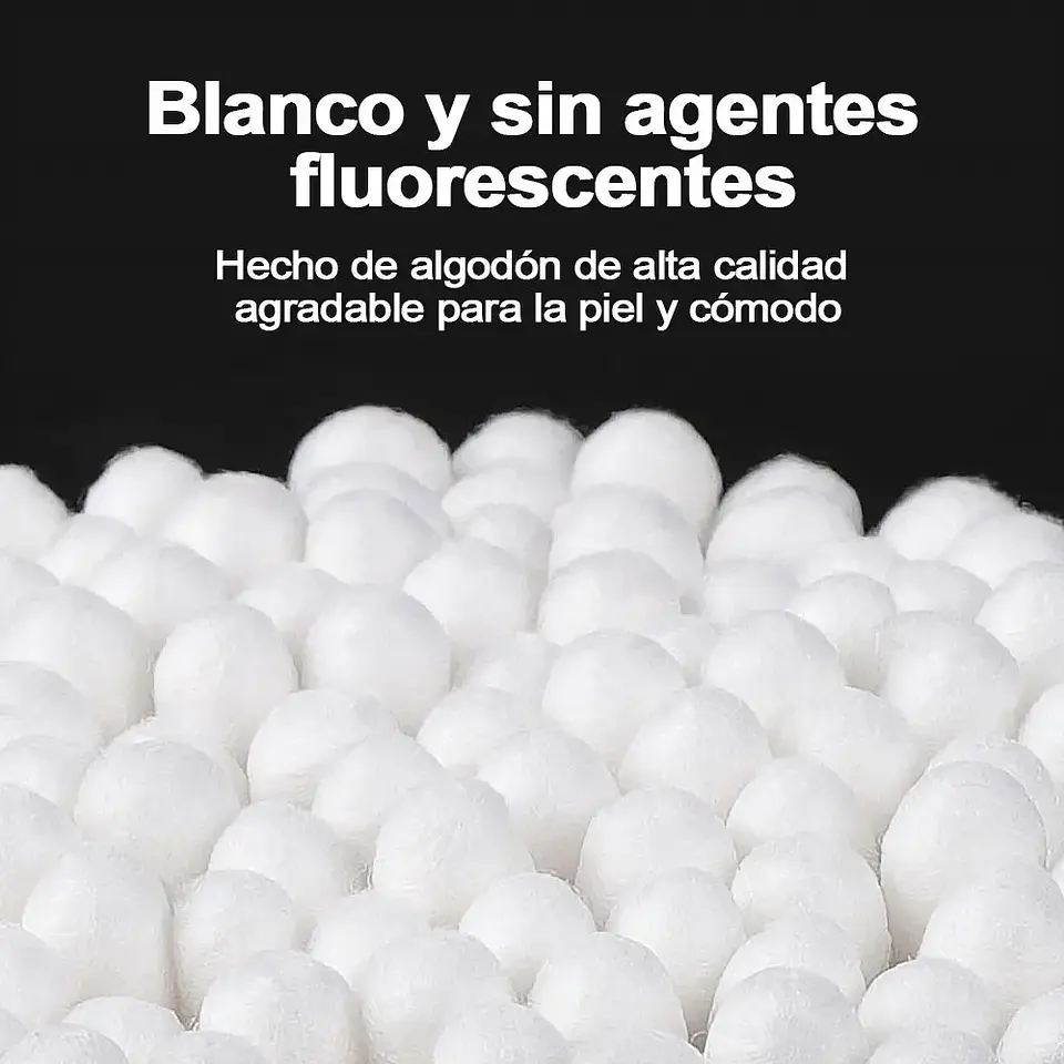 Cotonitos De Algodón Aileda 200 Unidades Varilla Madera 6
