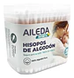 Cotonitos De Algodón Aileda 200 Unidades Varilla Madera - Miniatura 1