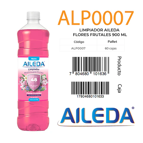 Limpiador Multisuperficies 900 Ml - Flores Frutales