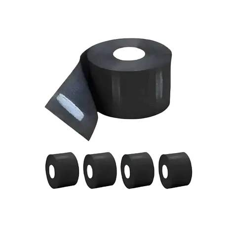 Papel Cuello Barbería Peluquería Pack 5 Rollos Negro