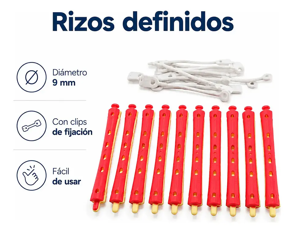 Set de 12 Bigudíes Roller Magic para Ondulado y Permanentes Capilares 6