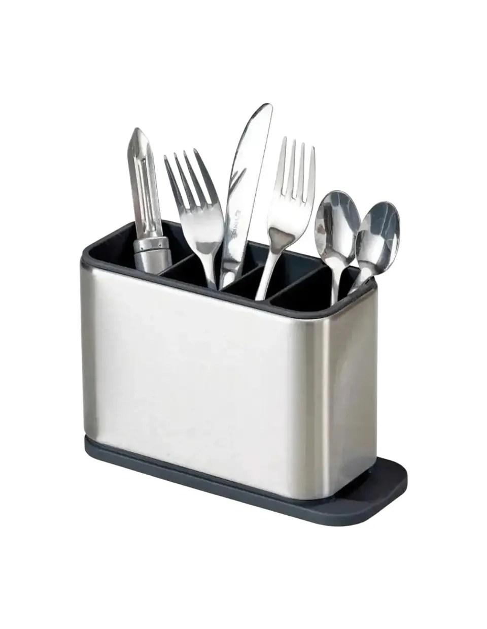 Escurridor De Cubiertos Utencilios Cocina Acero Inoxidable 1