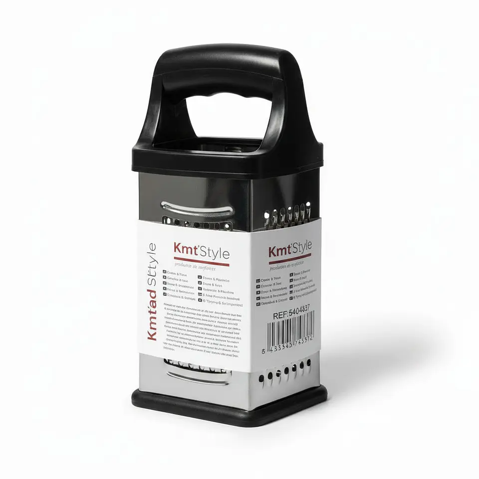 Rallador de Cocina Multiuso 6 Caras en Acero Inoxidable (20 cm) – Kmt Style 2