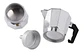 Cafetera Moka Kmt Style 6 Tazas en Aluminio - Miniatura 3