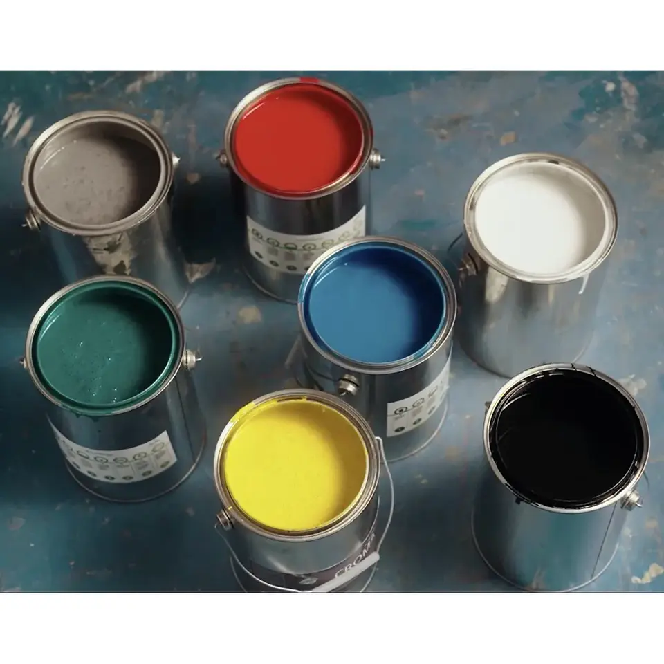 Pintura pisos alto tráfico Groen 19L amarillo 3