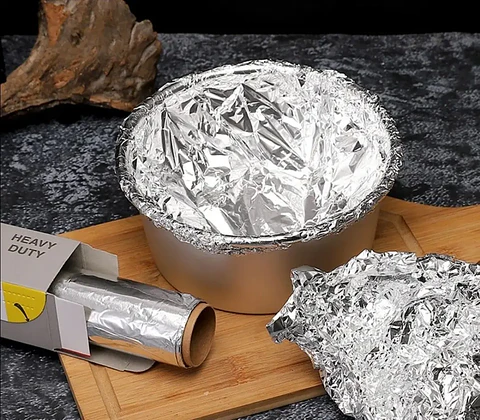 Papel Aluminio Foil Para Cocina Horno 10 Metros