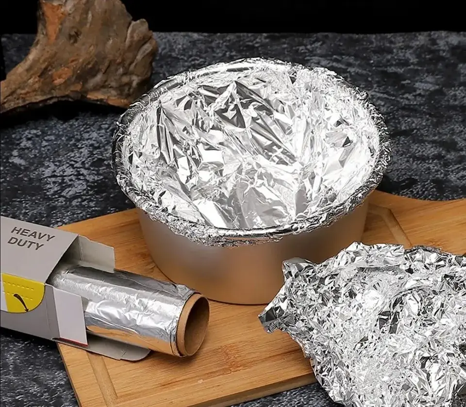 Papel Aluminio Foil Para Cocina Horno 10 Metros 2