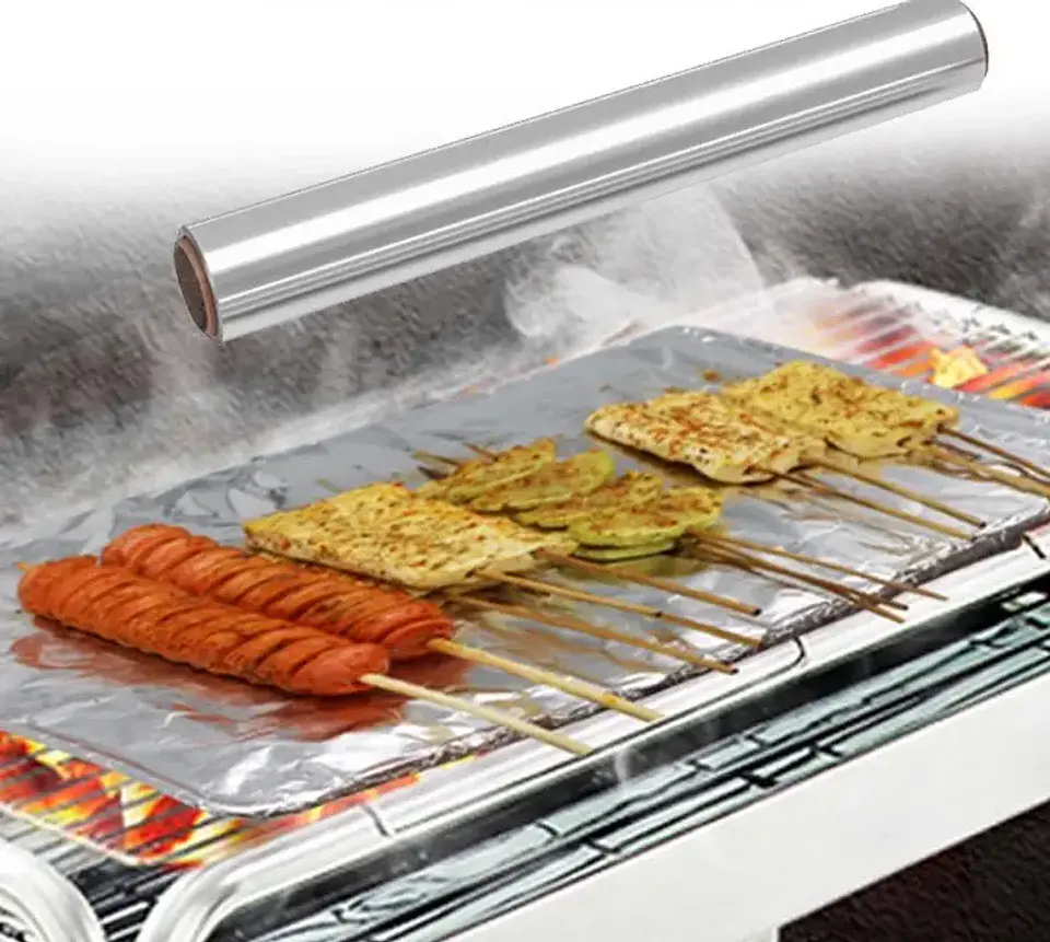 Papel Aluminio Foil Para Cocina Horno 10 Metros 4