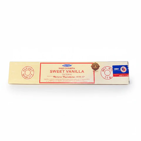 Incienso Nag Champa Sweet Vanilla - Satya (15g)