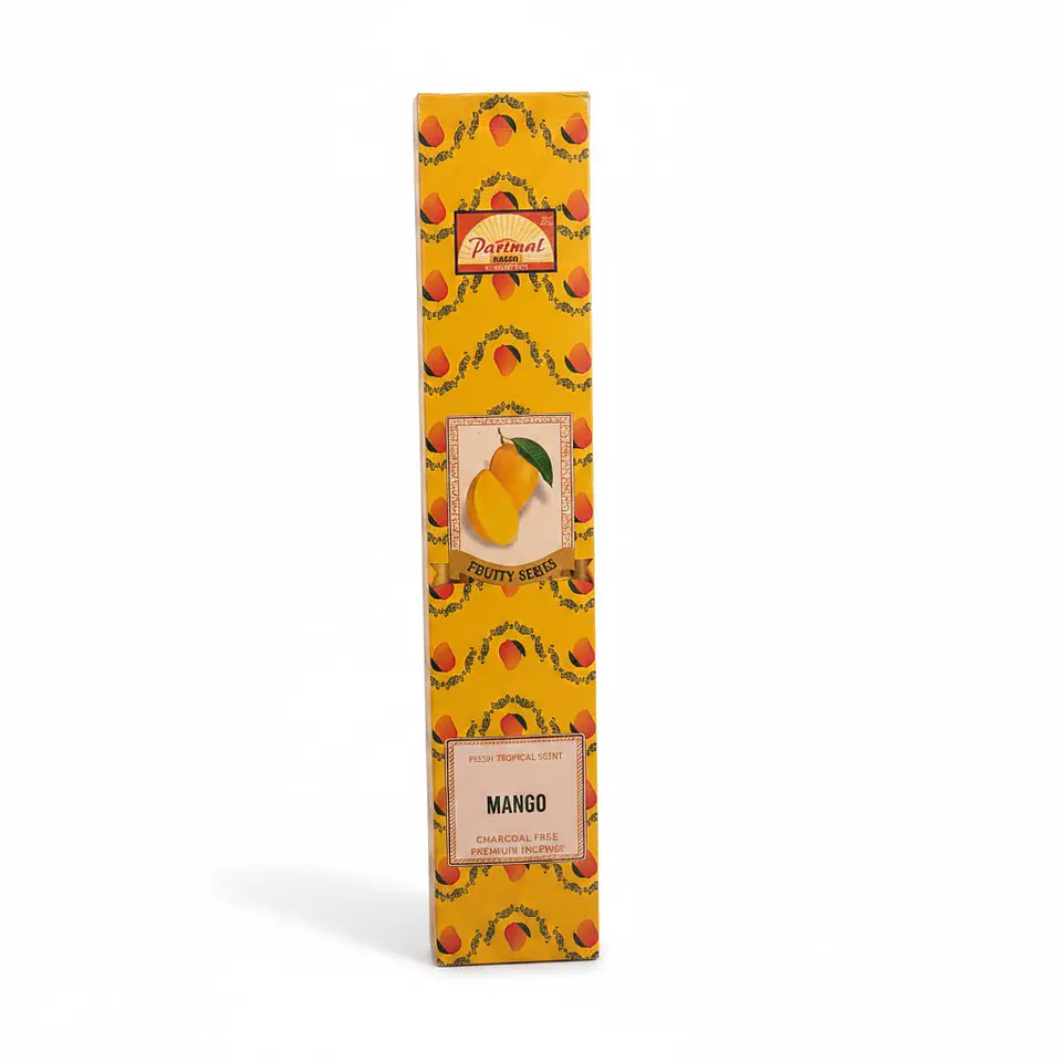 Incienso Parimal Fruity Series – Mango (Libre de Carbón) 1