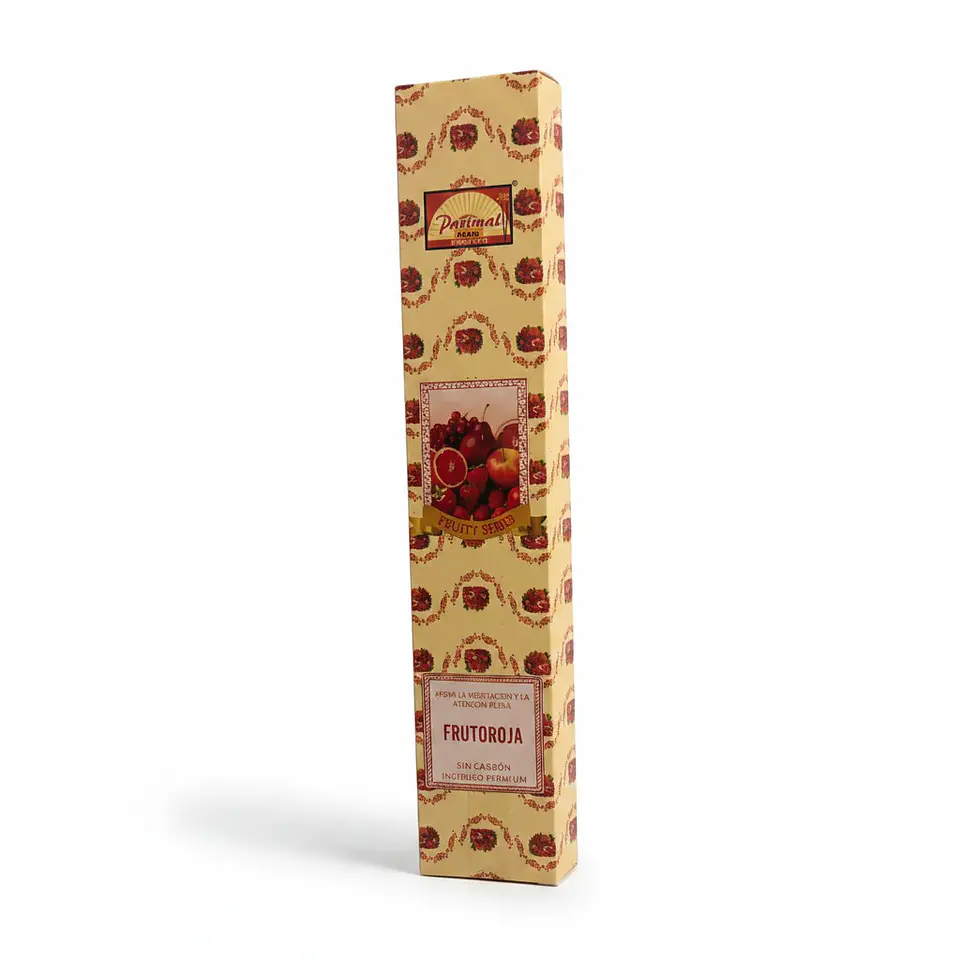 Incienso Parimal Fruity Series – Fruto Rojo (Libre de Carbón) 1
