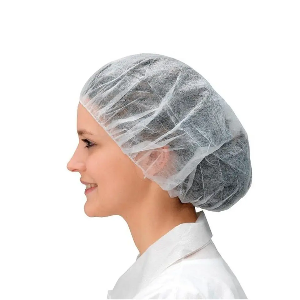 Cofia Desechable Blanca - 10 Gramos - Doble Elástico - Pack x100 Unidades 3
