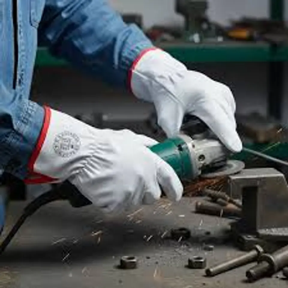 Par de Guantes de Cabritilla Sin Forro 2