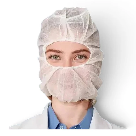 Balaclava Blanca Desechable - Pack x100 Unidades
