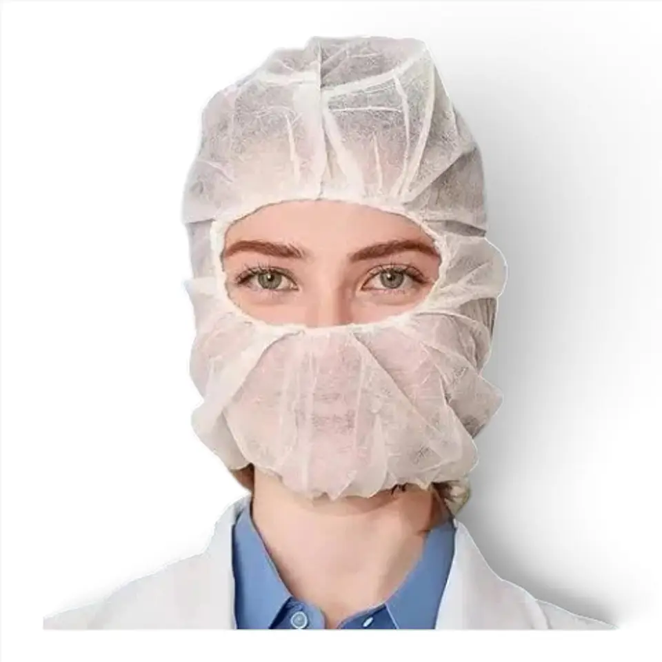 Balaclava Blanca Desechable - Pack x100 Unidades 1