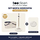 Set Mopa HidroSpin + Repuesto Adicional tooclean - Miniatura 1