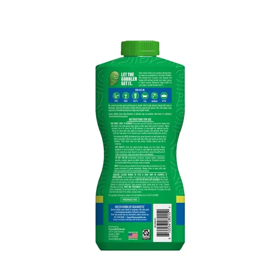 Green Gobbler Destapador Líquido de Cañerías 916 ml 3