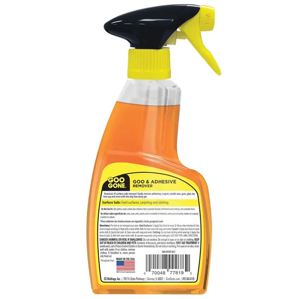 Goo Gone Removedor de Adhesivos en Spray Gel 355 ml 3