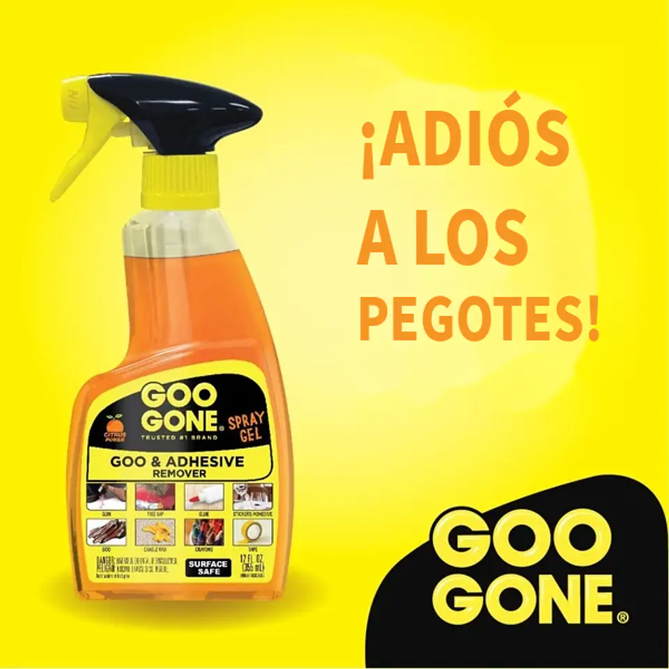 Goo Gone Removedor de Adhesivos en Spray Gel 355 ml 2