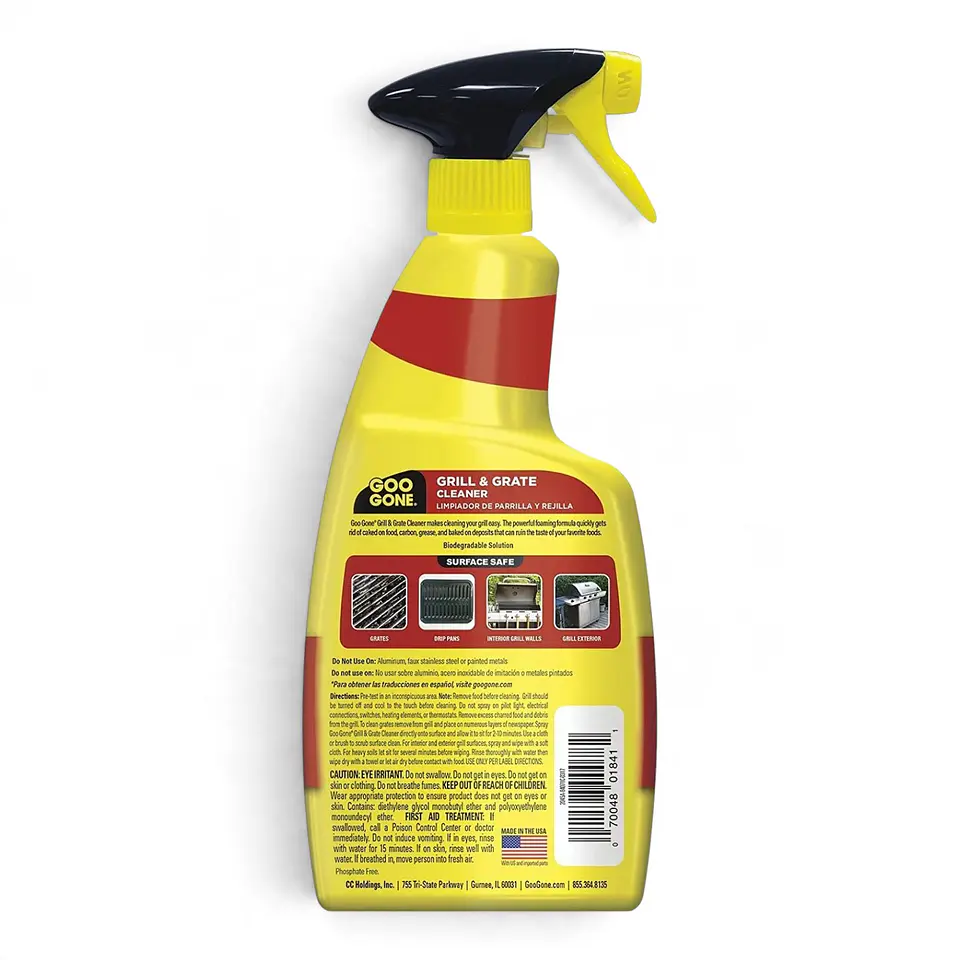 Limpiador de BBQ y Parrillas Goo Gone 710 ml 6