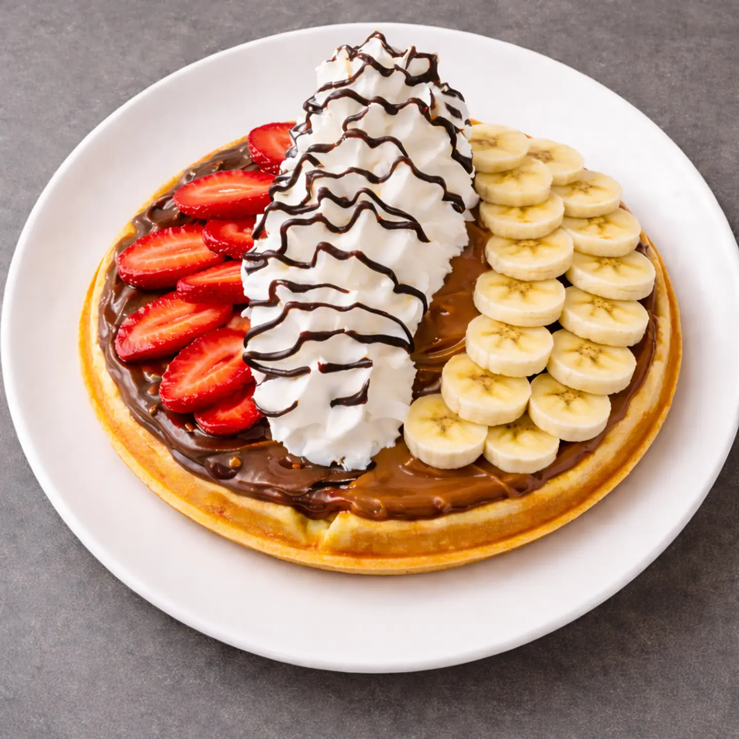 Waffle Fruti-split 1
