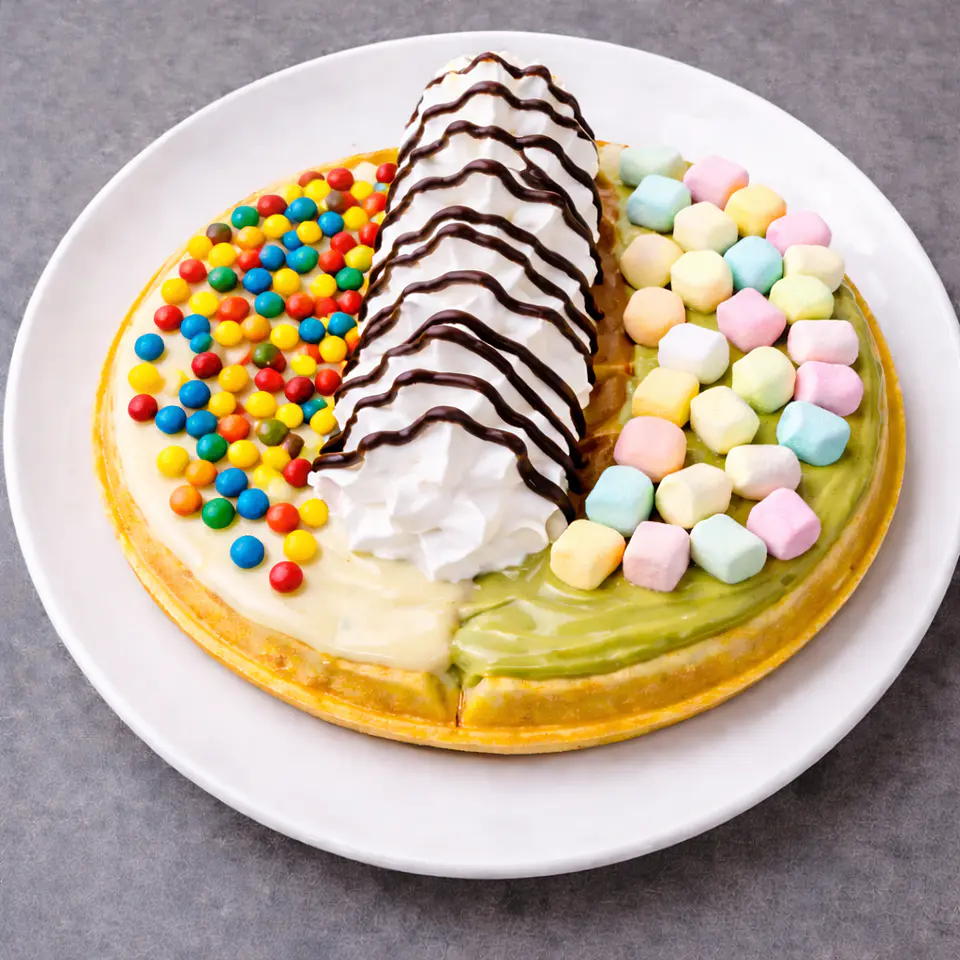 Waffle Arcoiris 1