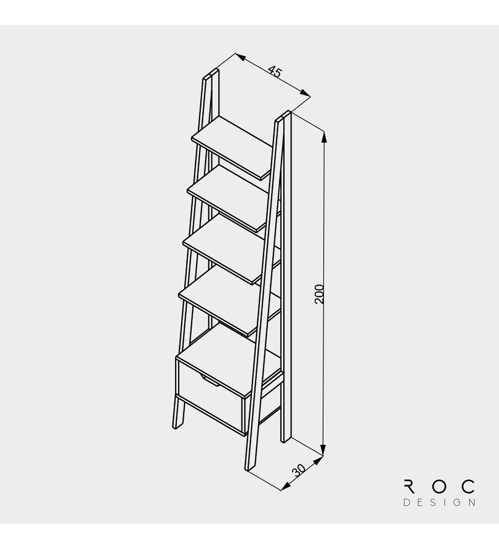 Repisa Escalera