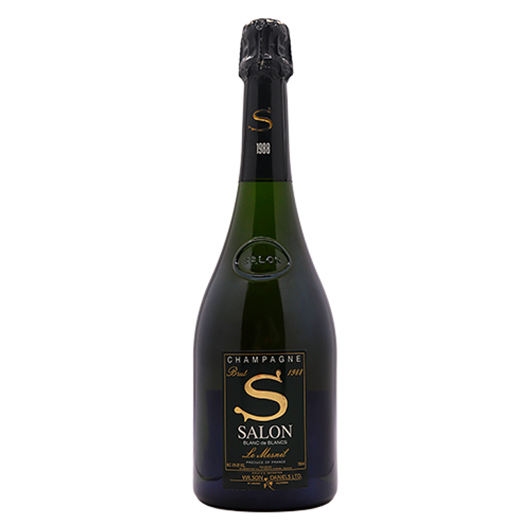 沙龙酒庄香槟特酿 S Le Mesnil Blanc de Blancs 1988 年 1.5 升装（原木箱装） 1