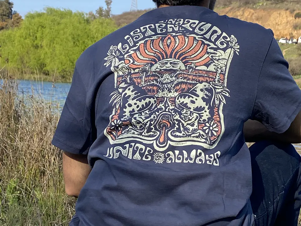 Polera kaya unite listen blue  1