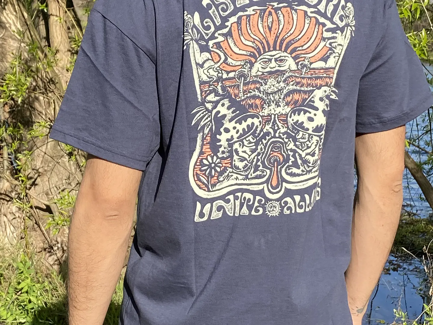 Polera kaya unite listen blue  2
