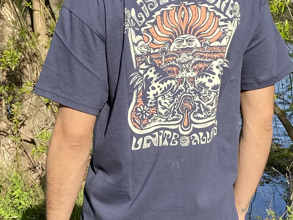 Polera kaya unite listen blue  2