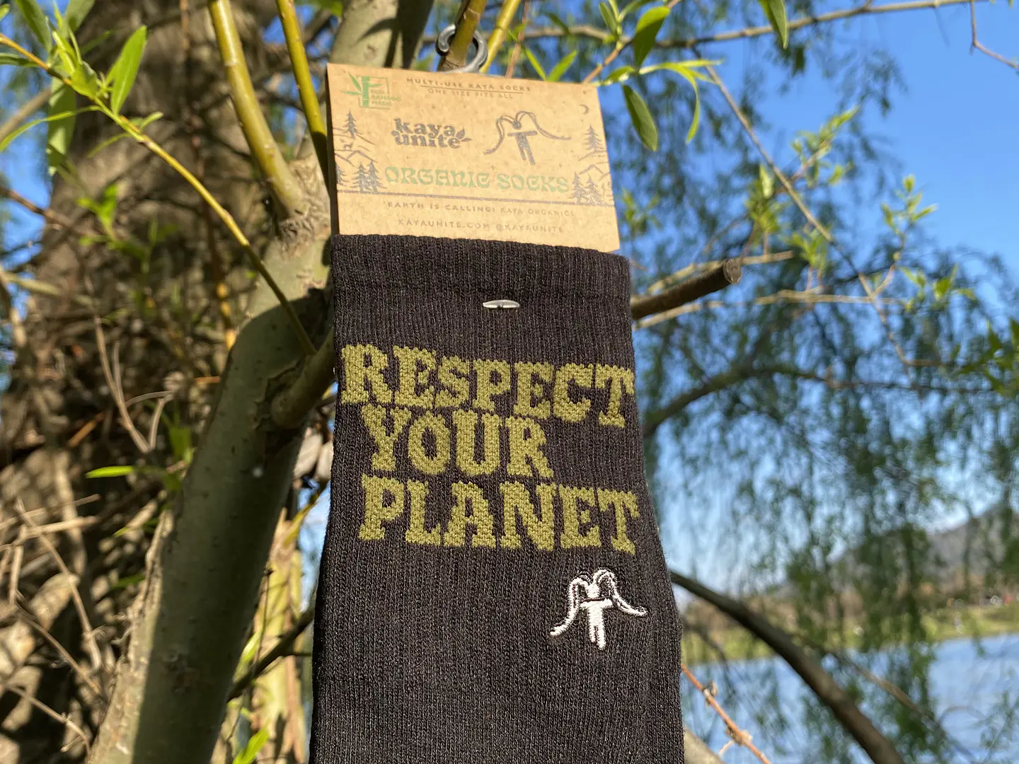 Calcetín Kaya Unite  Bamboo  Respect Black all  2