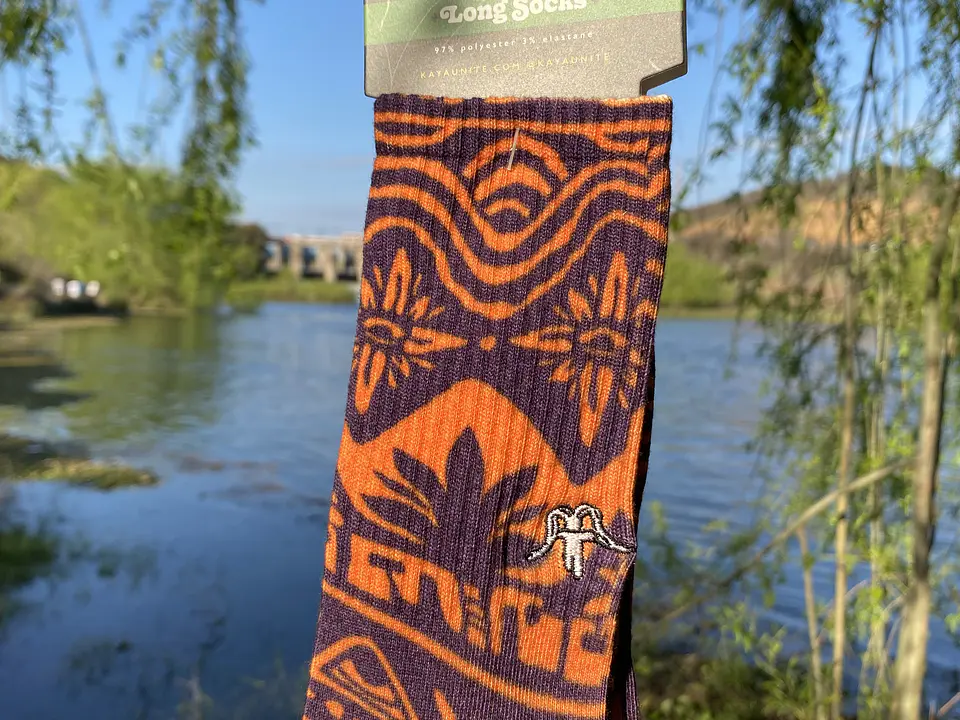 Calcetín kaya unite socks rebel orange all 2
