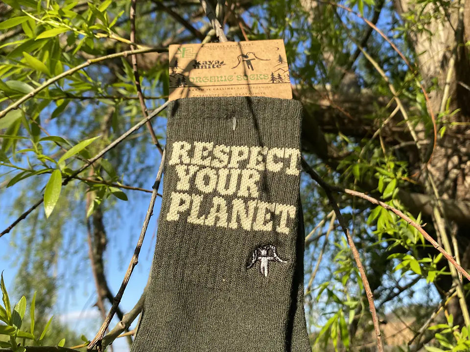 Calcetín Kaya Unite  Bamboo  Respect Green All 3