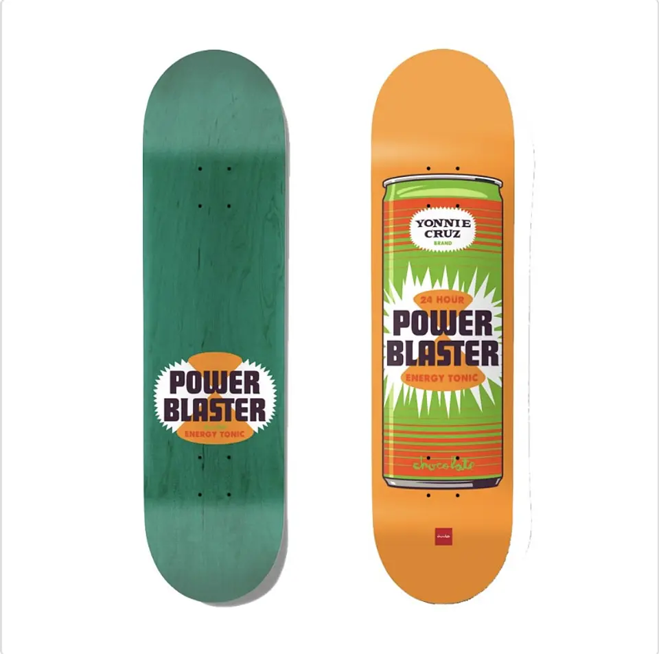 Chocolate Yonnie Cruz Hecox Essentials 8.0 Skateboard Deck 1