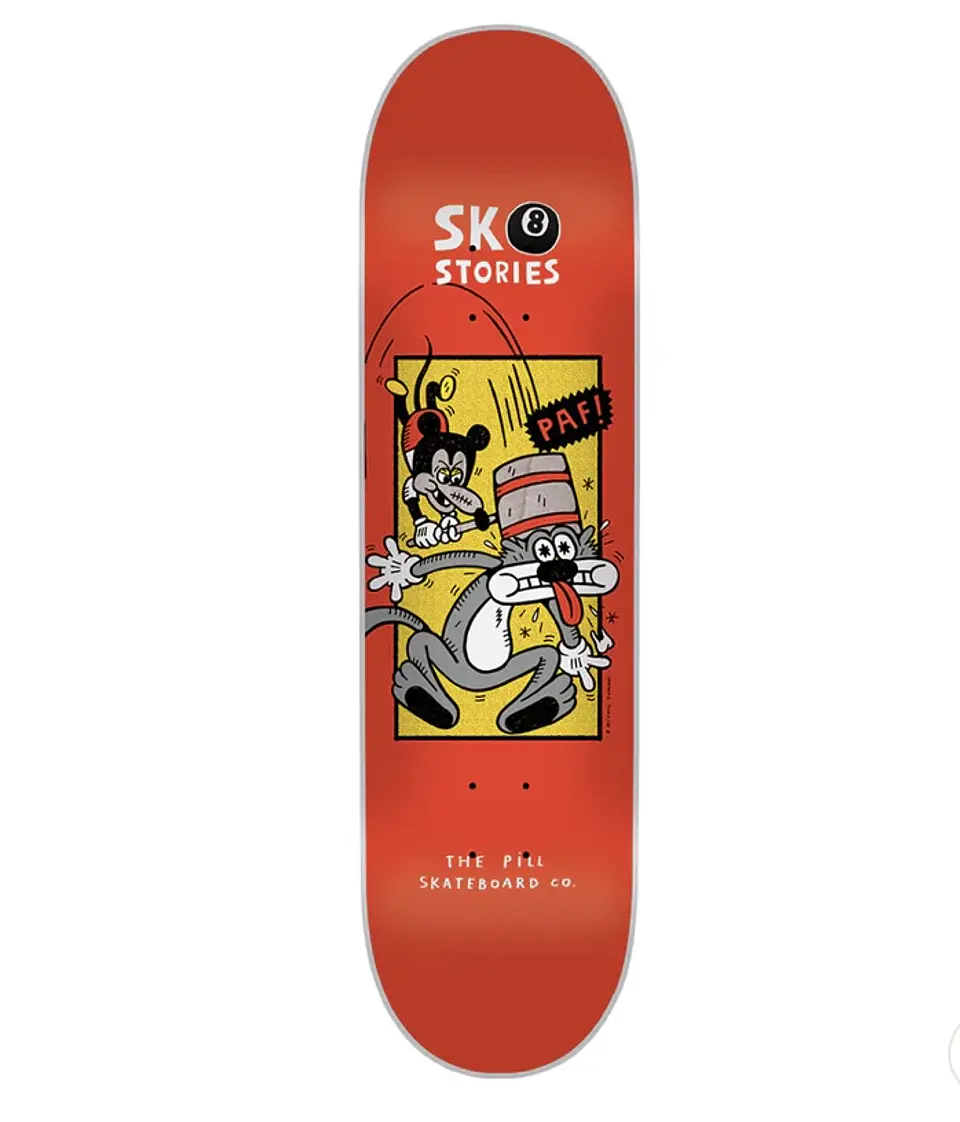 Deck pill skateboard Stories hammer 8.0 1